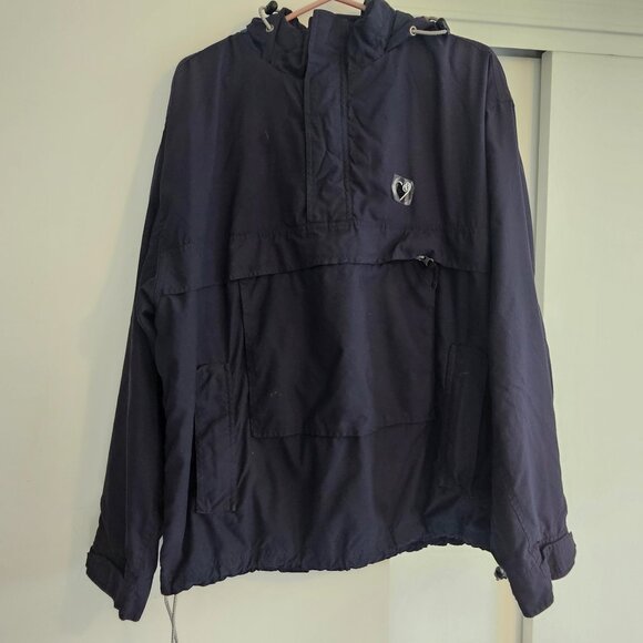 Vintage Gap Navy Blue Anorak sz LG Men's Navy Blue - Picture 1 of 3